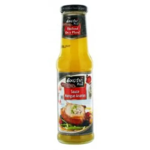 Sauce Ananas-Mangue  bouteille 250ml Exotic Food