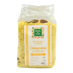 Couscous aux fruits secs paquet 400g Grain de Frais