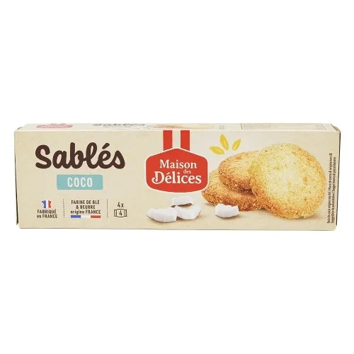 Sablés à la coco paquet 150g