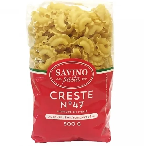 Pâtes Creste n°47  pqt 500g Savino Pasta