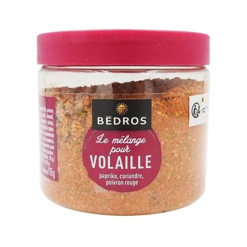 Mélange pour volaille pot 115g Bédros