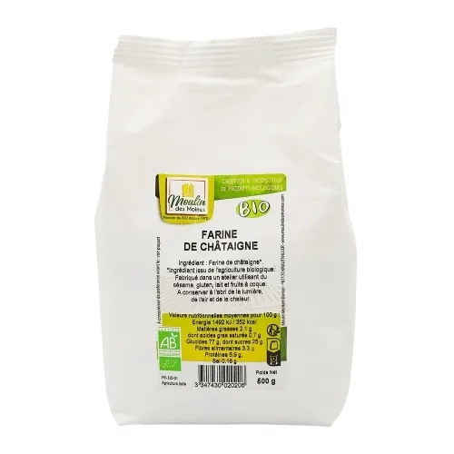 Farine de châtaigne BIO sachet 500g