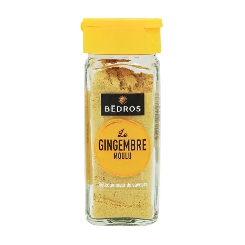 Gingembre moulu flacon 27g Bédros