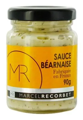 Sauce béarnaise  bocal 90g Marcel Recorbet