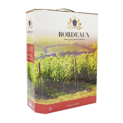 Vin rouge Bordeaux Louis Léon  AOP BIB 3L