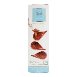 Tuiles chocolat au lait caramel paquet 100g