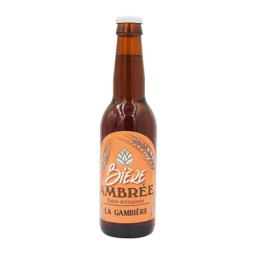 Bière ambrée Gambière La choulette btle 33cl