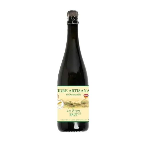 Cidre brut artisanal La Brique bouteille 75cl