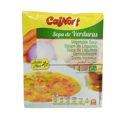 Soupe déshydratée aux légumes sachet 51g