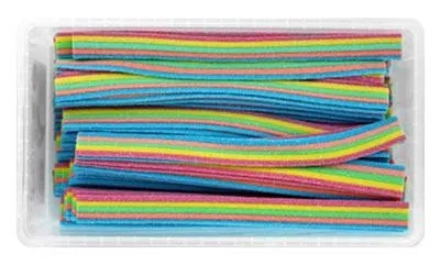 Bonbons ruban arc en ciel Vidal