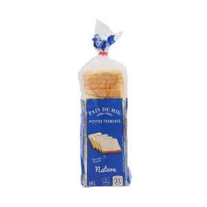 Pain de mie petites tranches paquet 500g