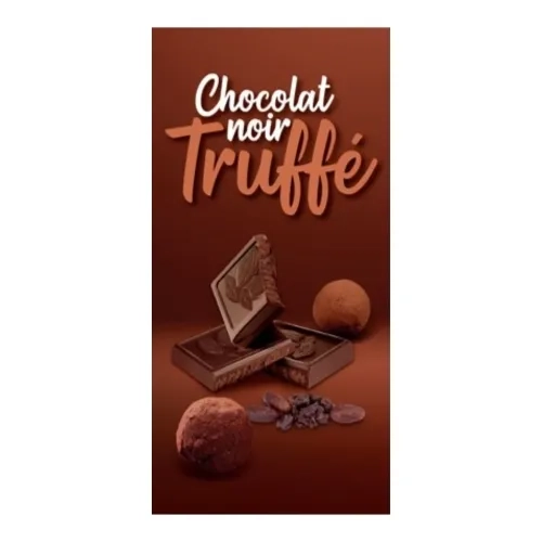 Chocolat noir truffé tablette 150g