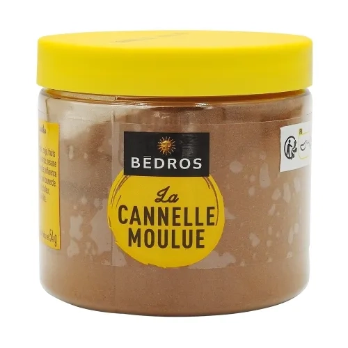 Cannelle en poudre pot 54g Bédros