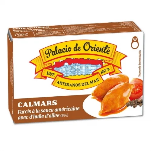 Calamars farcis sauce américaine 111g Palacio