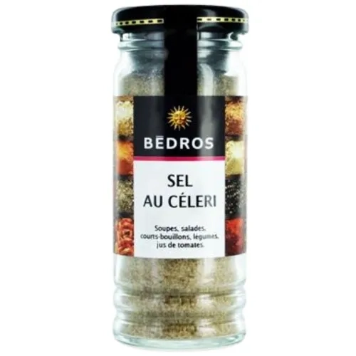 Sel au céleri flacon 84g Bédros