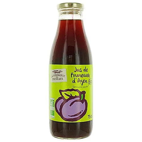 Jus de pruneau d'Agen BIO bouteille 75cl