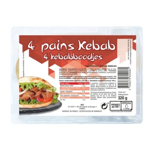 Pain kebab 320g