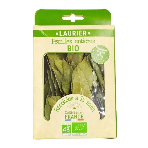 Feuilles de laurier séchées BIO paquet 20g