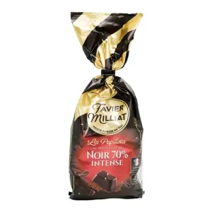 Papillotes chocolat noir intense paquet 340g