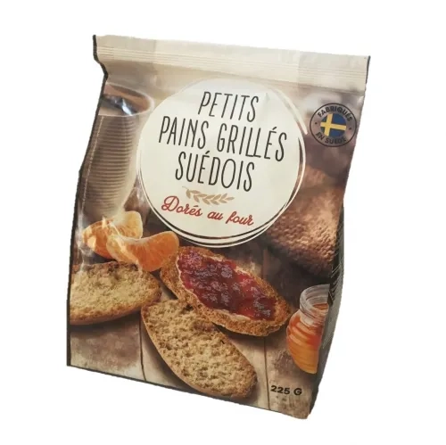 Petits pains grillés suédois  paquet 225g