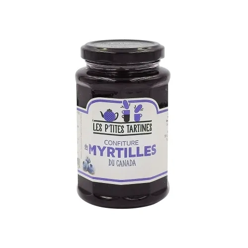 Confiture de myrtilles du Canada pot 315g