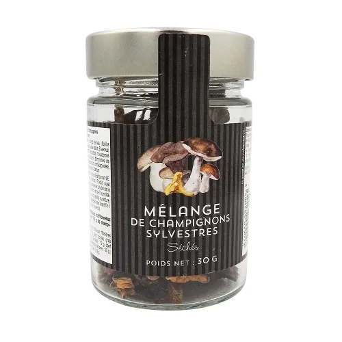 Mélange de champignons sylvestres bocal 30g
