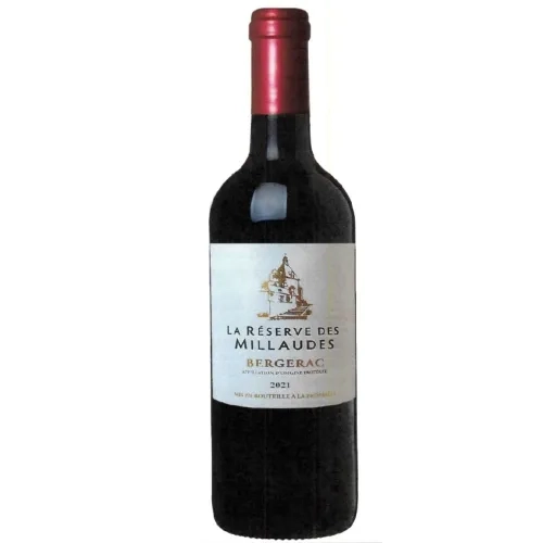 Vin rouge AOP Bergerac réserve Millaudes btl 75cl
