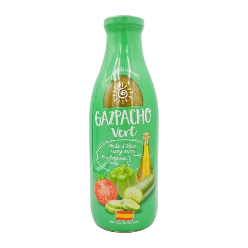 Gazpacho vert bouteille 1l