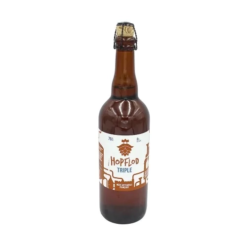 Bière triple Hopflod bouteille 75cl