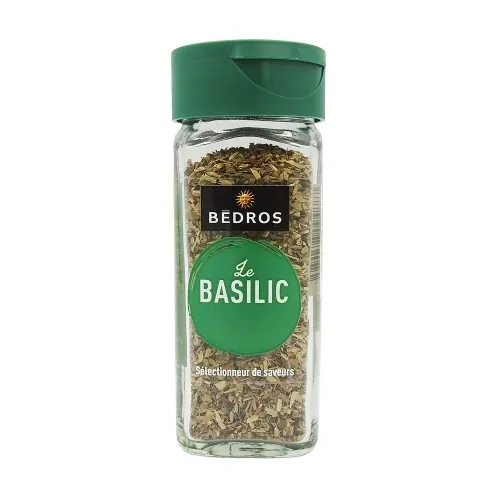 Basilic feuilles flacon 12g Bédros