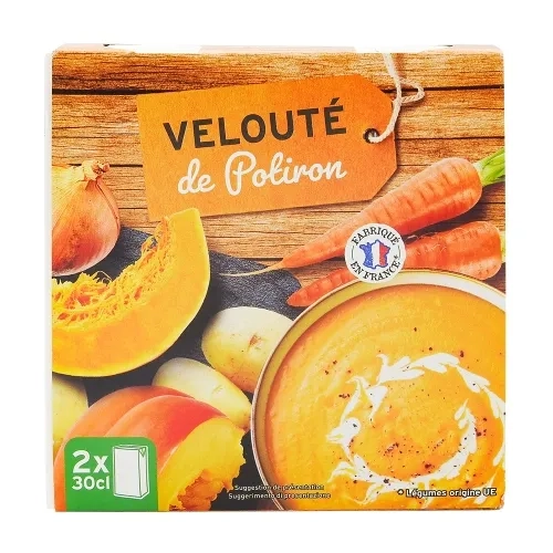 VELOUTE DE POTIRON 2x30CL UHT
