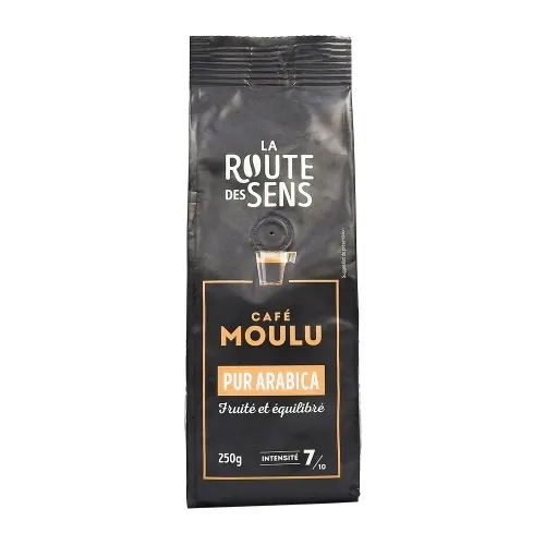 Café moulu 100% Arabica paquet 250g
