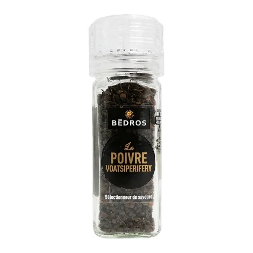 Poivre Voatsiperifery moulin 45g Bédros