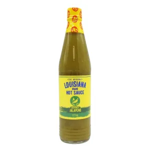 Sauce pimentée Louisiana Jalapeno bouteille 177ml