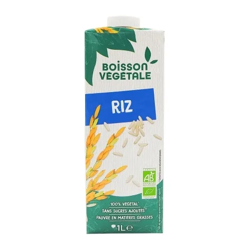 Boisson végétale riz BIO brique 1L