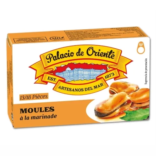 Moules à la marinade  boîte 115g
