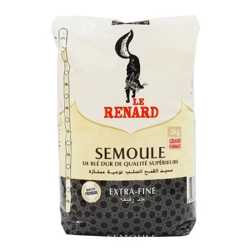 Semoule extra fine paquet 2kg Le Renard