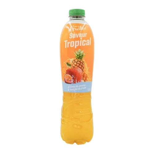 Boisson saveur tropical bouteille 1.5l