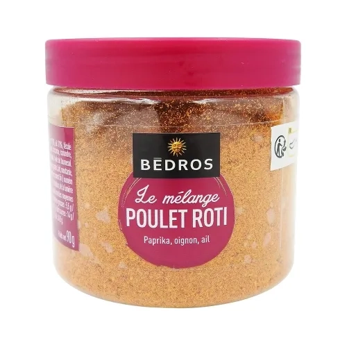 Mélange Poulet roti pot 90g Bédros