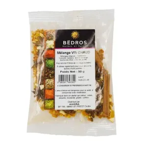 Mélange d'épices pour vin chaud sachet 50g Bédros