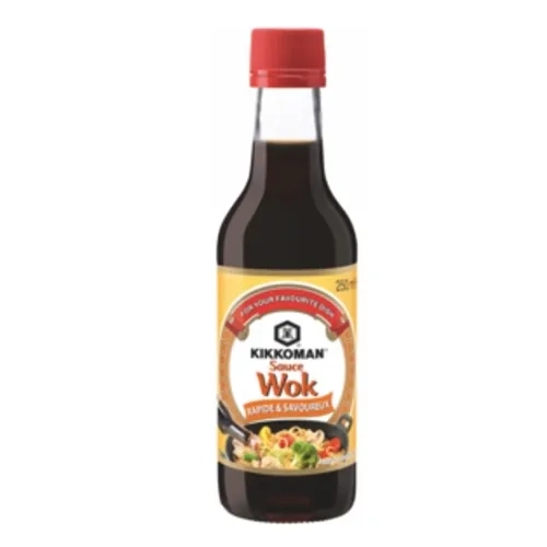 Sauce wok bouteille 250ml Kikkoman