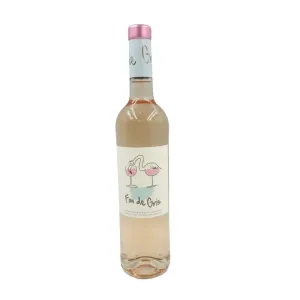 Vin rosé IGP Fou de Gris bouteille 75cl