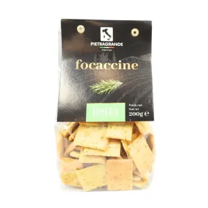 Focaccine au romarin sachet 200g