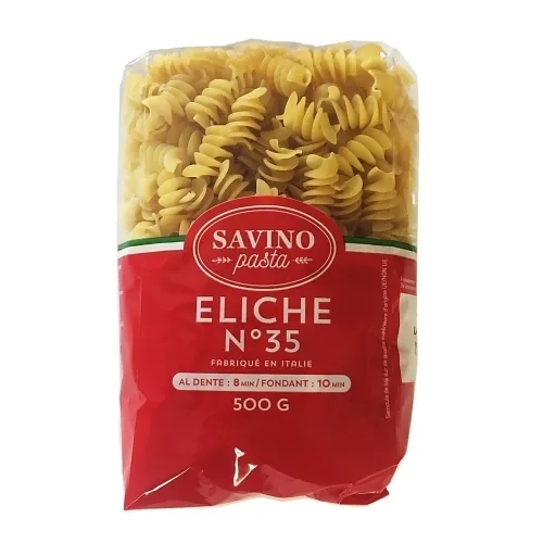 Pâtes Eliche n°35  pqt 500g Savino Pasta