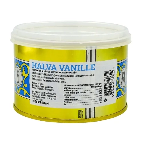 Halva à la vanille Grèce boîte 400g