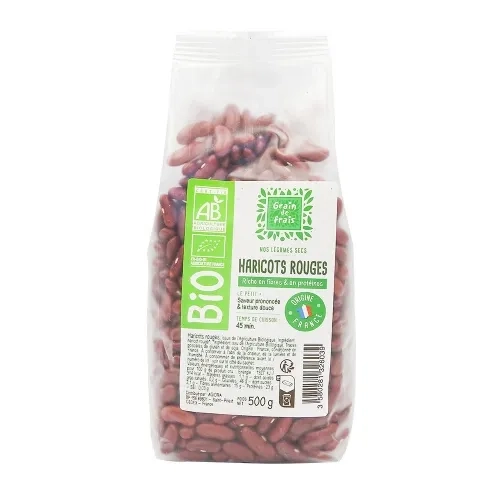 Haricots rouges BIO France pqt 500g Grain de Frais