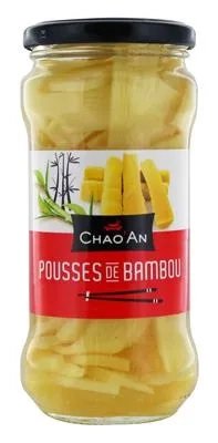 Pousses de bambou bocal pne 180g Chao'an