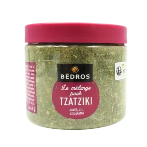 Mélange tzatziki pot 60g Bédros