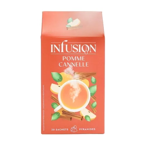 Infusion pomme canelle boîte de 20 sachets
