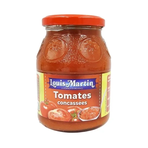Tomates concassées bocal 400g Louis Martin